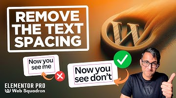 Verwijder de vervelende kloof in de teksteditor van Elementor