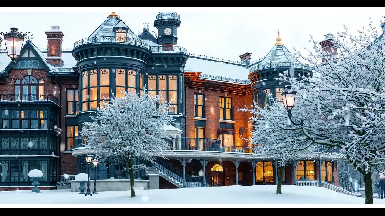 Soothing Winter Haven 4K | Nurturing Piano for Rest & Recovery | Safe Snow Sanctuary