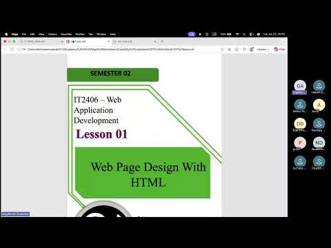 BIT | Semester 02 | Revision | Web Application Development I Day 2 06/23