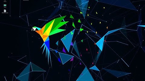 ParrotOS 4.8 - Parrot Security KDE - Simple installation