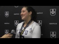 WVB Bronze Post-Game: Sophie Carpentier (Trinity Western Spartans)