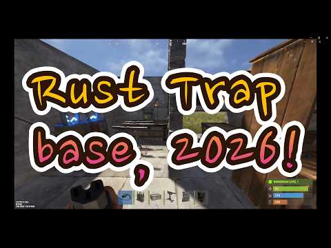 Rust Trap Base 2026! Fast Build Tutorial.