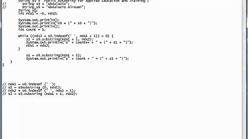 Java Lesson 27 - String Class - Part 07 - Application Programs 01
