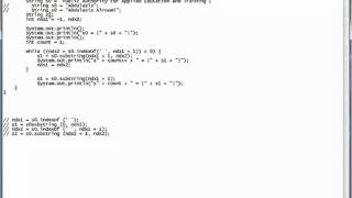 Celebrity Java Lesson 27 - String Class - Part 07 - Application Programs 01 Net Worth