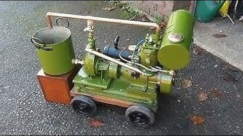 Cold Starting Up STUART TURNER Engines and Cool Sound