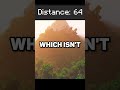 INFINITE MINECRAFT RENDER DISTANCE