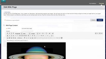 12.How to Create and Edit Wikis Pages