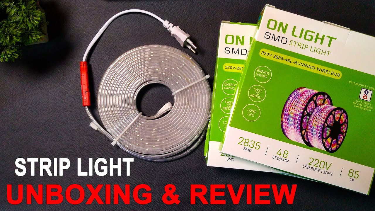 RGB Strip Light Under 200 Rupees - UNBOXING & REVIEW