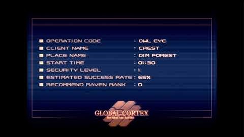 Silent Line: Armored Core - Hard - Mission - Destroy Elite Unit - S Rank - Part Bonus: MWG-DKP/100