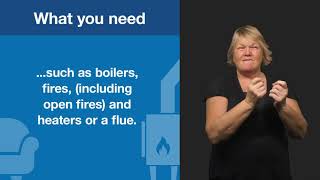 Fire Alarms Explainer Video with voice BSL