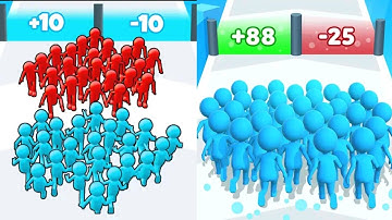 Max Levels Join & Clash 3D Vs Count Master3D 😼😽🙂😚👿😻🙊 All New Max Update Mobile Gameplay WE21