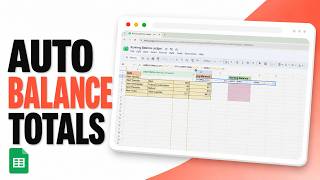 How to Calculate a Running Balance with ARRAYFORMULA in Google Sheets
