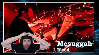 First Time Hearing | Meshuggah | Bleed Live Tomas Haake Reaction