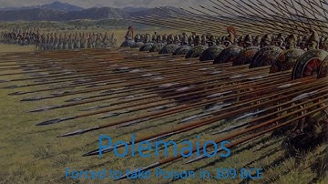 Polemaios, forced to take poison in 309 BCE