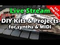 Ranzee live stream 34  diy kits and projects for synths