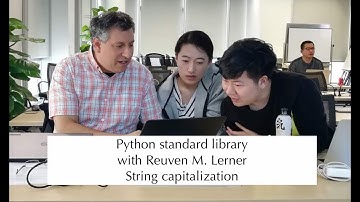 Python standard library: String capitalization methods