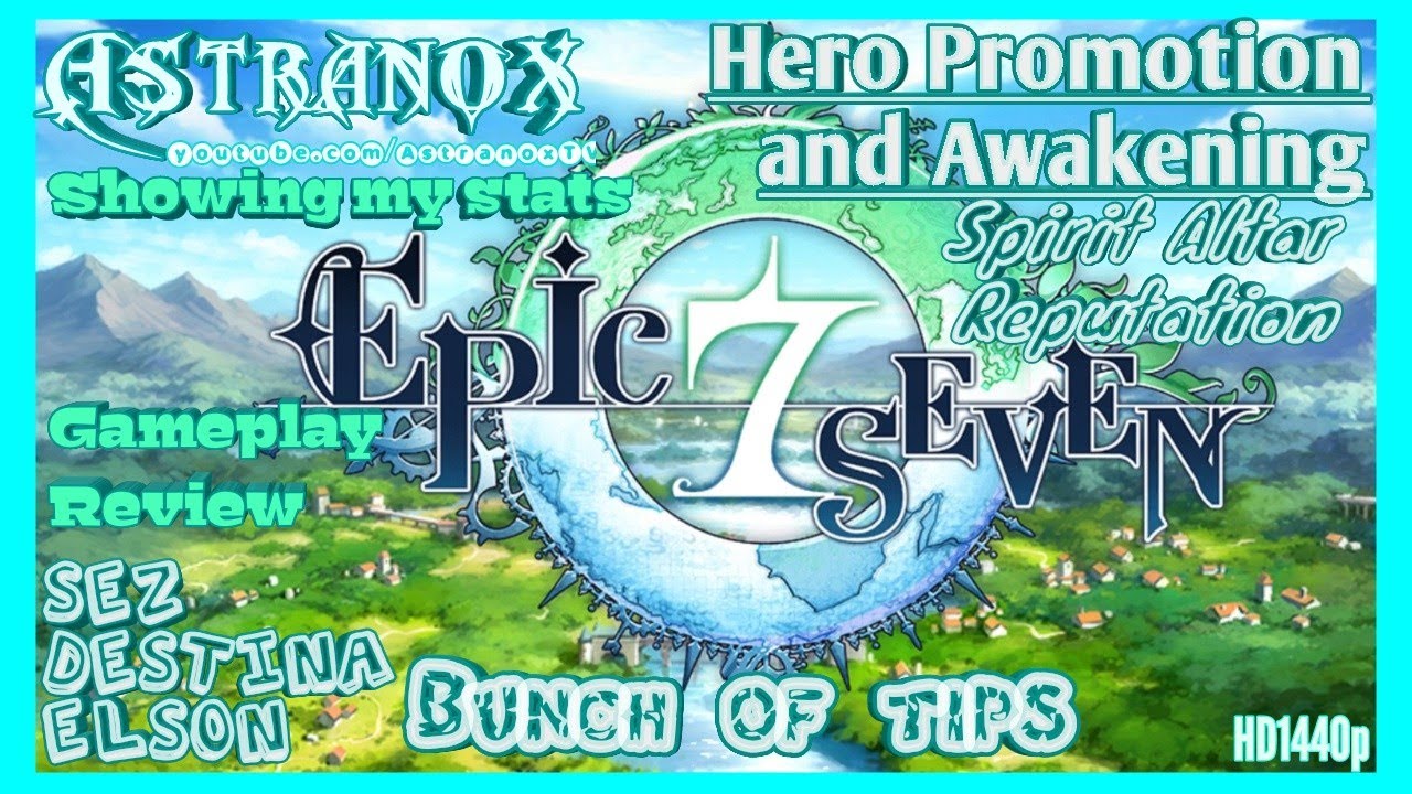 EPIC SEVEN Hero Promotion & Awaken, Urgent Mission Bounty Quest,