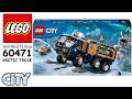 How to build LEGO City 60471 - Arctic Explorer Science Lab Truck (Step-by-Step Tutorial)