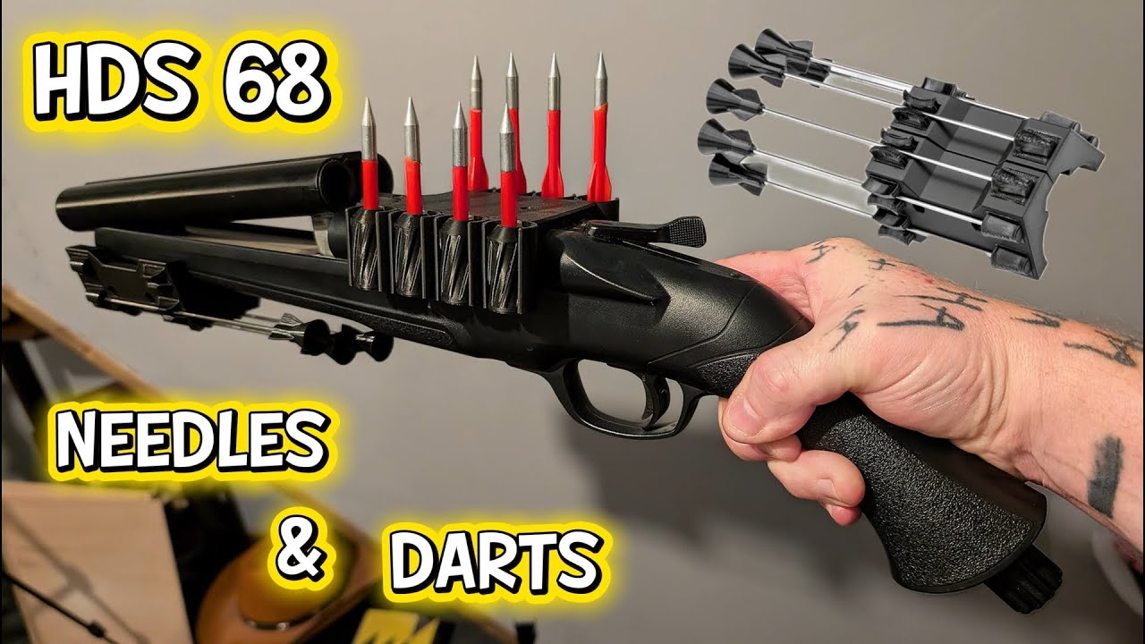 Тест на менее смертельные ИГЛЫ и ДРОТИКИ