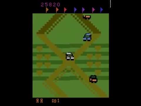 Atari 2600 Up'n Down, played by a TensorFlow AI