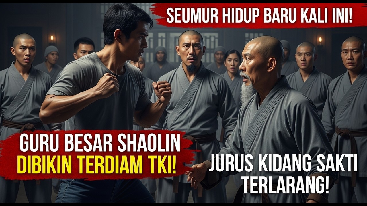 Guru Besar Shaolin Tantang TKI Indonesia, tapi Malah Kaget Lihat Jurus Kidang Sakti!