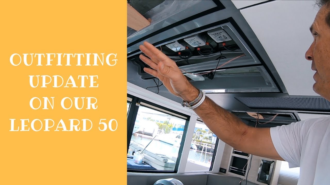 Outfitting update on our Leopard 50......