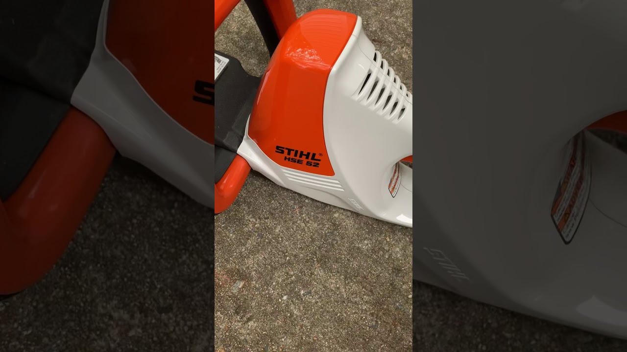 hse 52 electric hedge trimmer