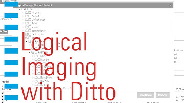 How to Create a Logical Image using the CRU Ditto Forensic FieldStation