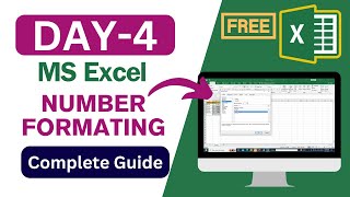 Day-4 | Understanding Number Formatting in Excel | MS Excel