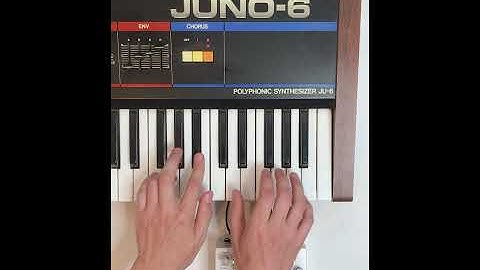 Sea of Tranquility - Roland Juno 6, Empress Echosystem #Shorts