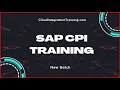 SAP CPI Training new batch | Demo - 20 Apr | Start date - 25 Apr | https://tinyurl.com/B47SAPCIT