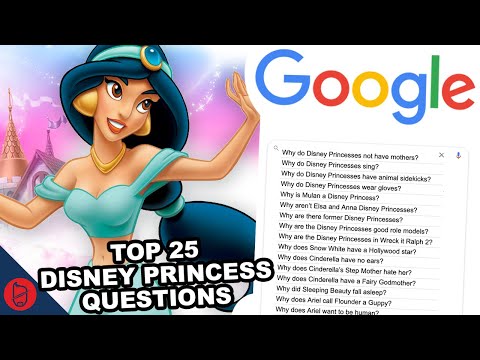 Answering Google's TOP 25 Disney Princess Questions