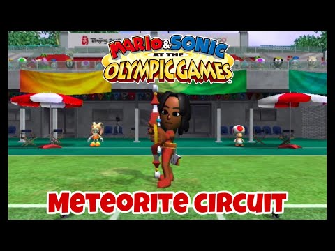 Competing In The Meteorite Circuit Mario And Sonic At The 2008 Beijing Olympic Games