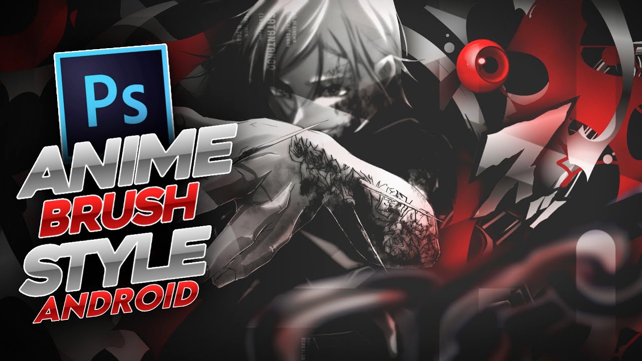 TUTORIAL ANIME BRUSH STYLE | TUTORIAL ANDROID - YouTube