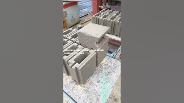 new concrete cement interlocking hollow lego block making machine