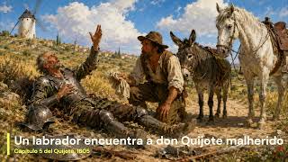 Un labrador vecino encuentra a don Quijote muy malherido: Jesús G. Maestro te lee el Quijote (I, 5)