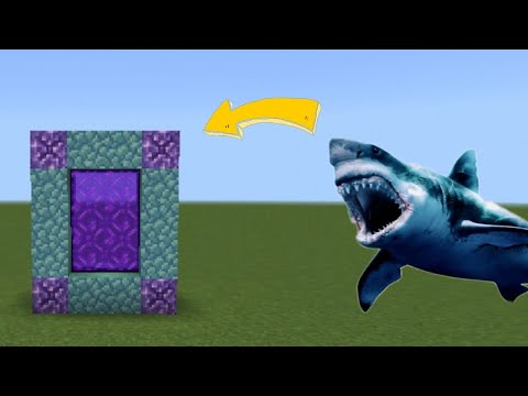 HOW TO CREATE A MEGALODON PORTAL - MINECRAFT