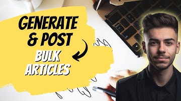 Generating Multiple Blog Posts using Article AI Generator (less than 10 Minutes)