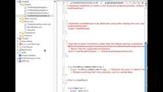 Handling text entry in Interface Builder