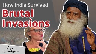 Unconquerable India: How India Survived Brutal Invasions Reaction | Sadhguru @NicoleInIndia #india