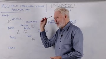 What is a Multi-Dimensional Scaling (MDS) Perceptual Map?