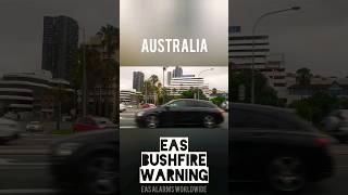 Eas Australia Bushfire Alarm