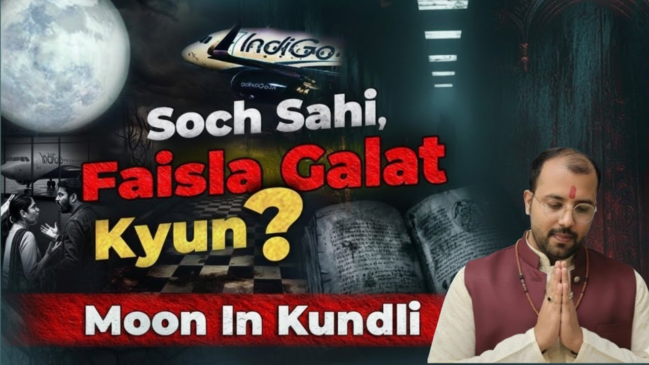 Moon in Horoscope | Moon Conjunctions: Kya aapka Moon "Afflicted" hai? Astro Chirag Sharma