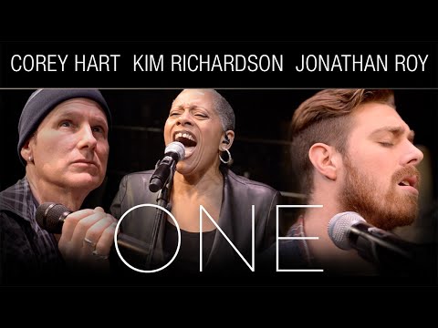 Corey Hart, Kim Richardson, and Jonathan Roy - "One" (live acoustic rehearsal)