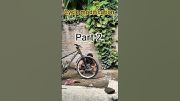 cycle modification part 2 😲😲😲#minivlog #vlog