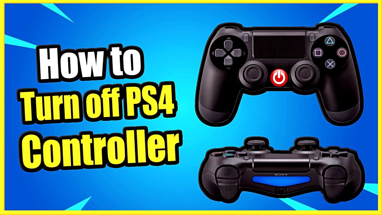How to DISCONNECT Controller From Playstation 4 (Unpair FAST!) - YouTube