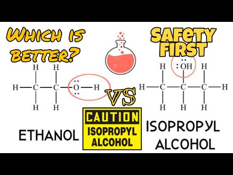 Ethyl vs Isopropyl Alcohol | Which Would You Prefer to Use as Disinfectant? #jrsvlogs #safetyfirst