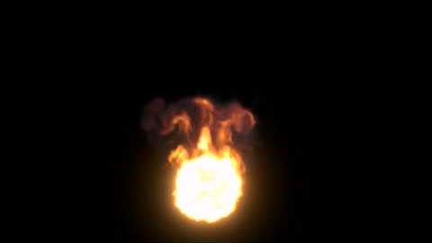 Blender 3d First Fireball test