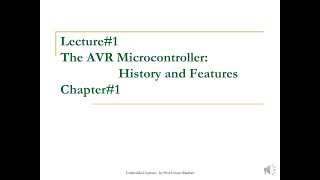 Embedded Systems | Lecture 1 (1/2) - Intro to Embedded System