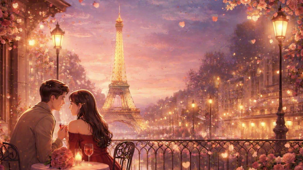 Valentine Love Songs | Romantic Paris Chill Playlist